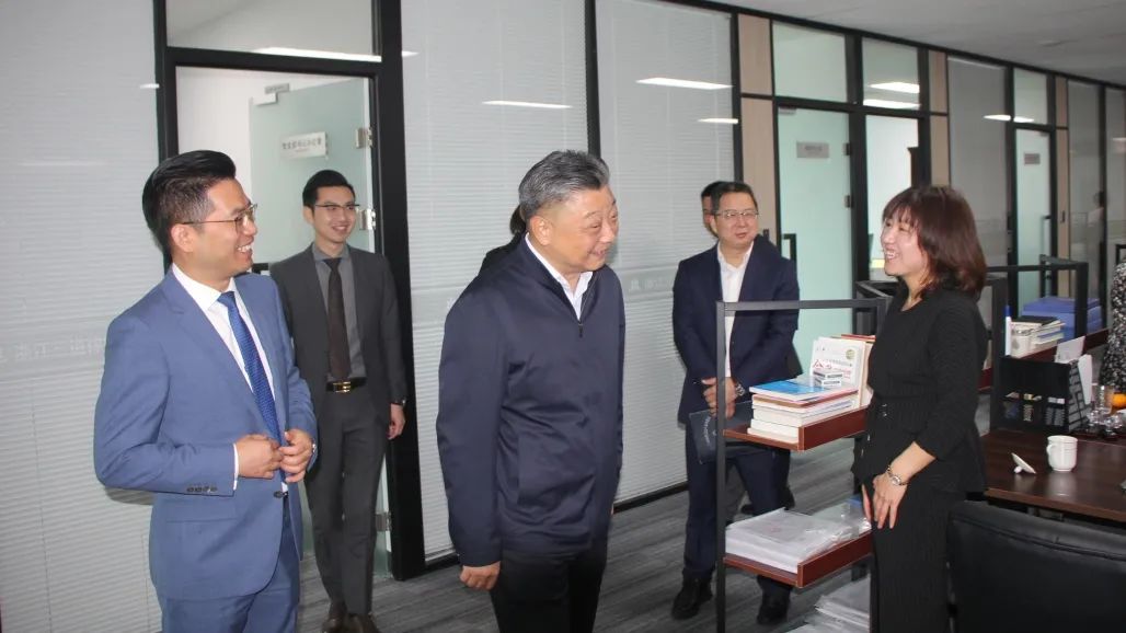 杭州市司法局领导一行莅临三道所指导工作